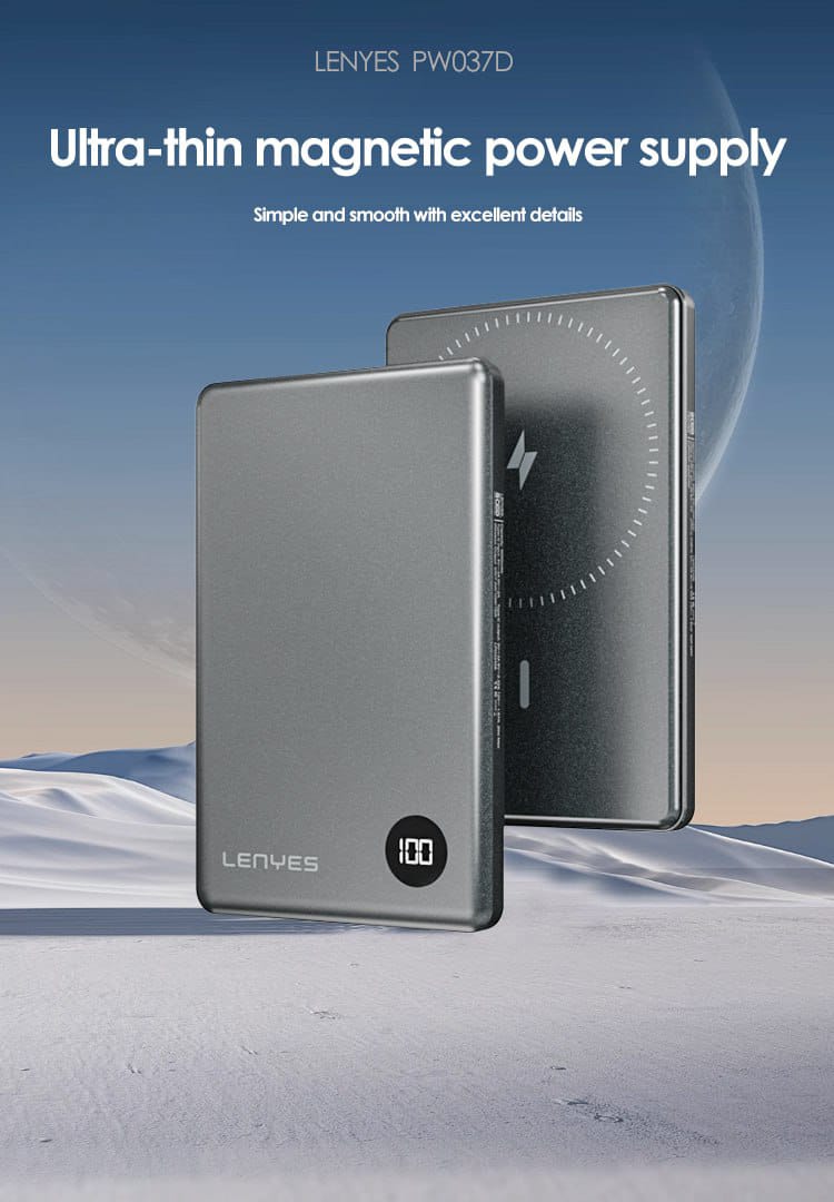 Lenyes Ultra-Slim Power Bank 10000 mAh PW037D