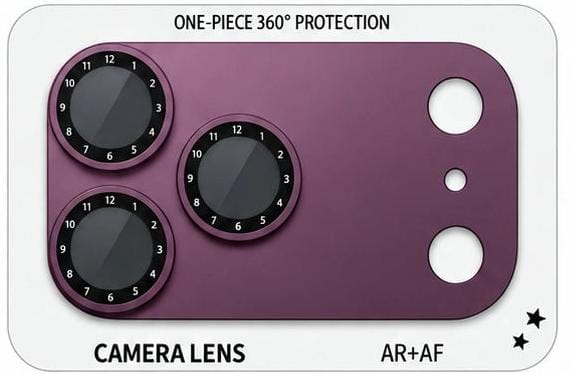 Rotating CPL Camera Lens Protector For iPhone 17/18 Pro Max