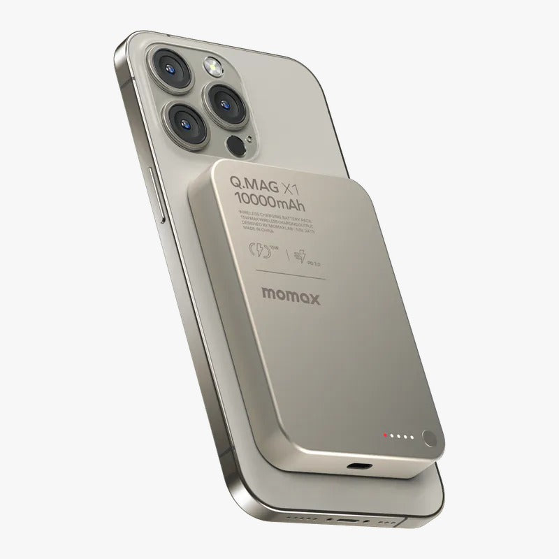 Momax Q.Mag X1 Magnetic Wireless Power Bank 10000mAh