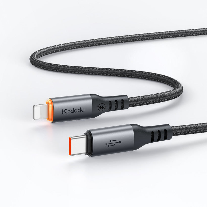Macdodo 36W USB-C TO L AUTO POWER OFF PD CABLE 1.2M CA0870