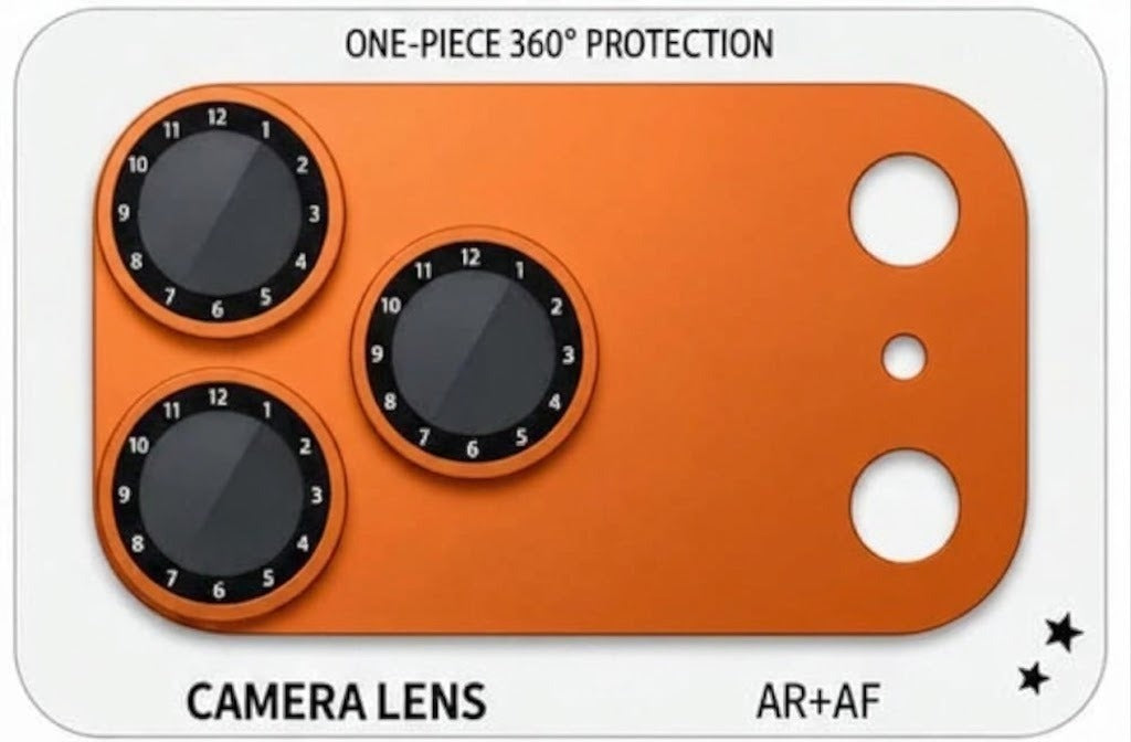 Rotating CPL Camera Lens Protector For iPhone 17/18 Pro Max