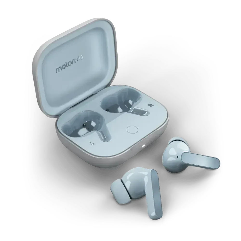 Motorola Wireless Earbuds With Dolby Atmos | Moto Buds - Three