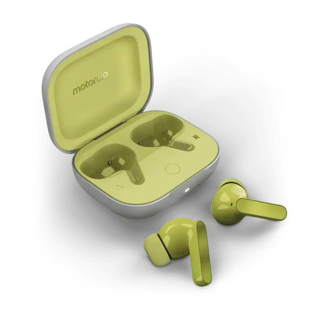 Motorola Wireless Earbuds With Dolby Atmos | Moto Buds - Three