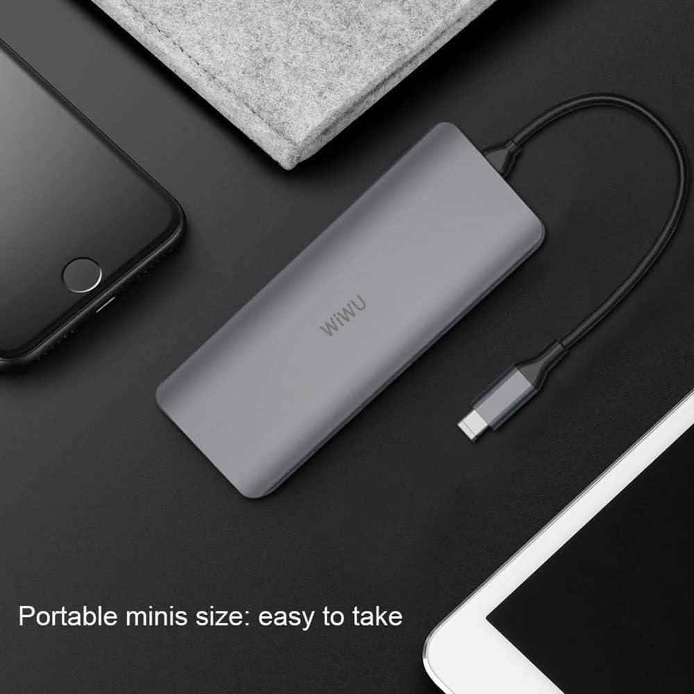 Wiwu Alpha Type-C To 12 in 1 Usb-C Converter - Three
