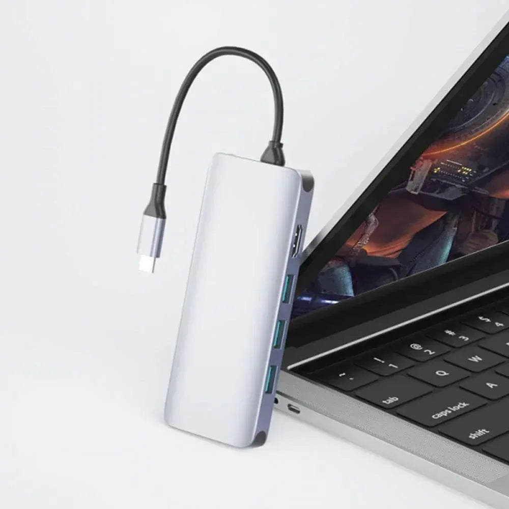 Wiwu Alpha Type-C To 12 in 1 Usb-C Converter - Three