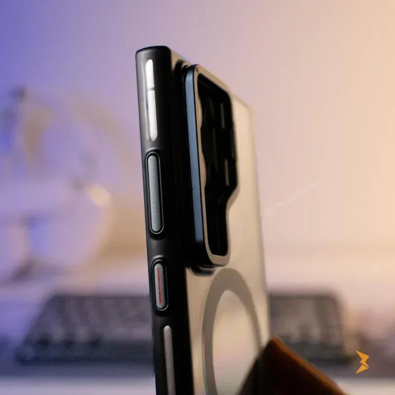 Wlons Camera Stand Magsafe Case Samsung S24 Ultra - Three