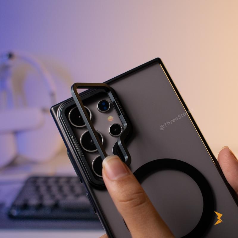 Wlons Camera Stand Magsafe Case Samsung S24 Ultra