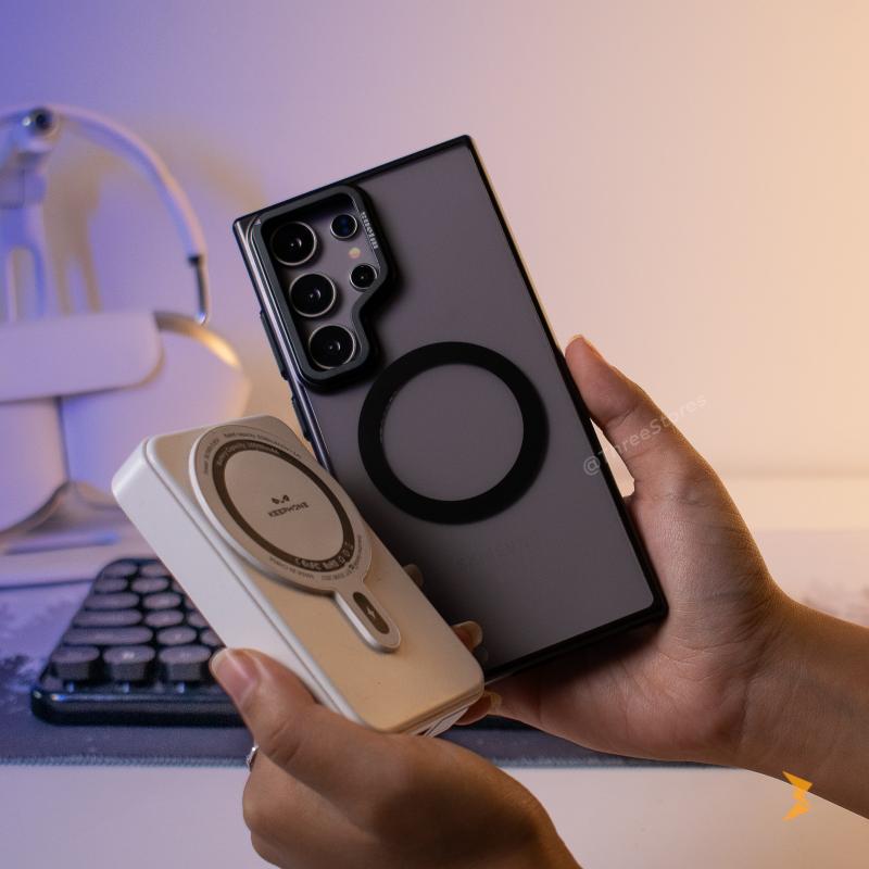 Wlons Camera Stand Magsafe Case Samsung S24 Ultra