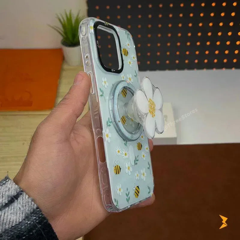 Wonderland Gardenia Holder Case iPhone 16 Pro Max - Three