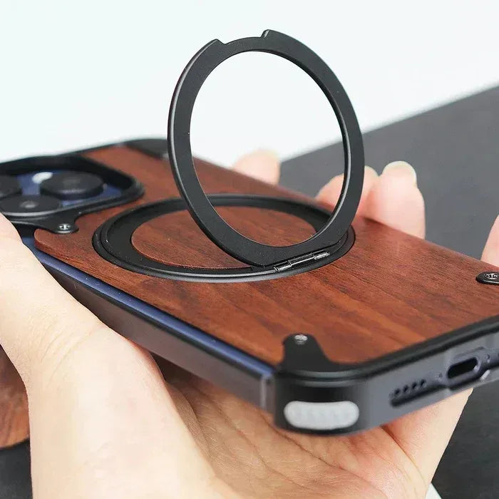 Wonders Wood Magsafe Case iPhone 15 Pro Max - Three