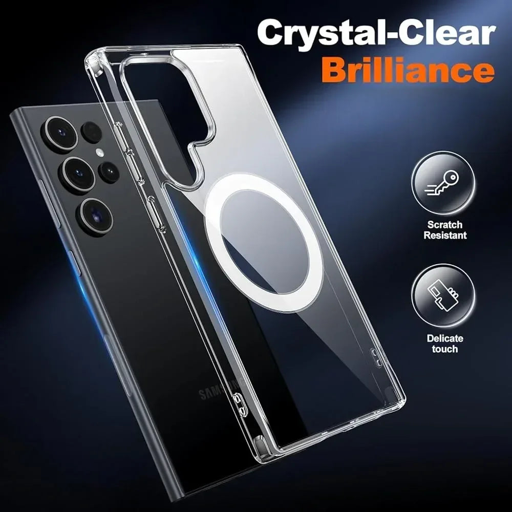 X-Level Clear Magsafe Case Samsung S25 Ultra - Three