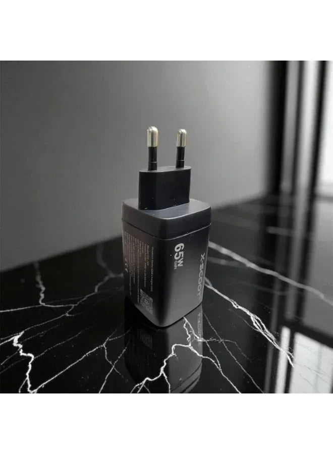 X-Scoot 65W GaN super fast Wall Charger CH-264 - Three