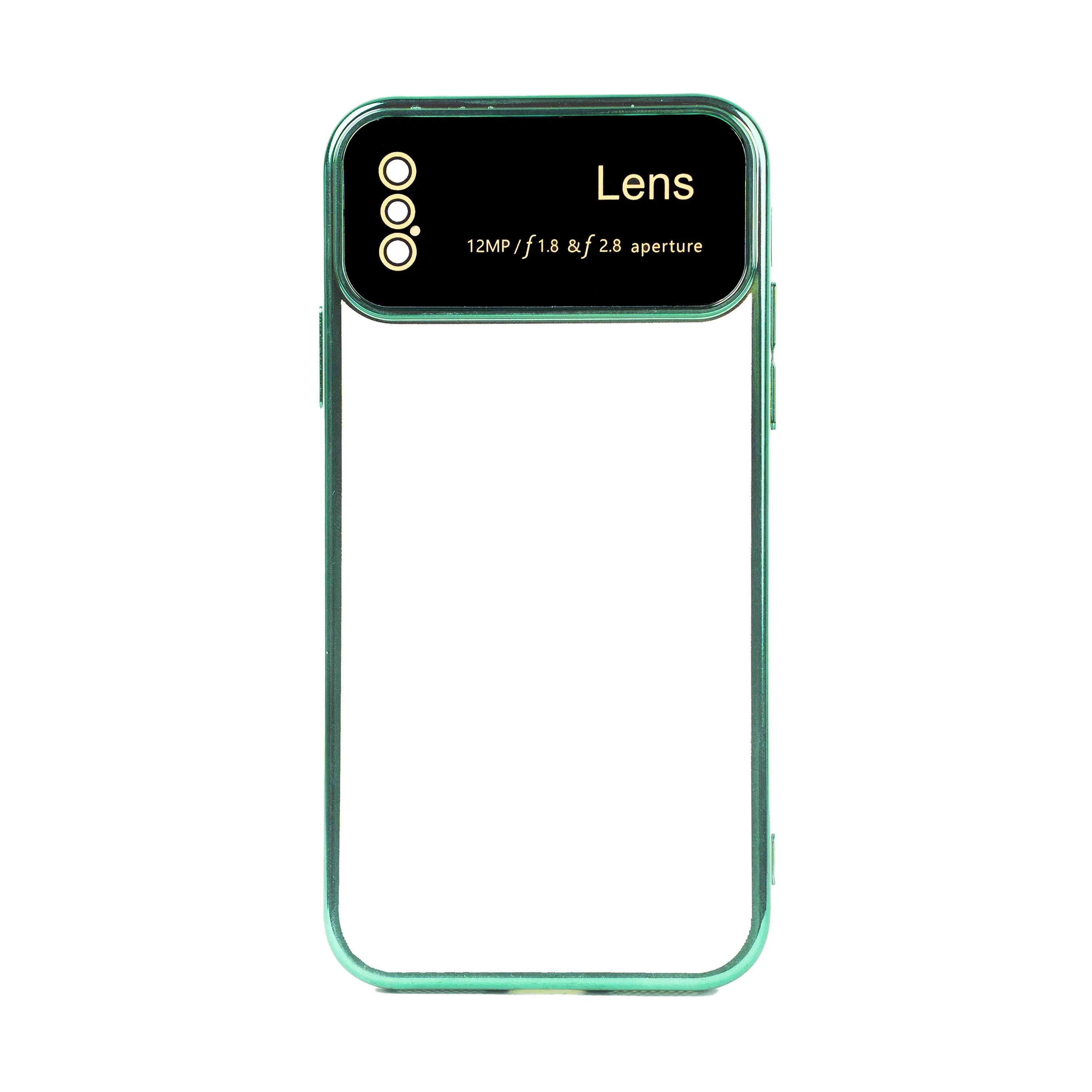 Large Window Transparent Case iPhone X - Three