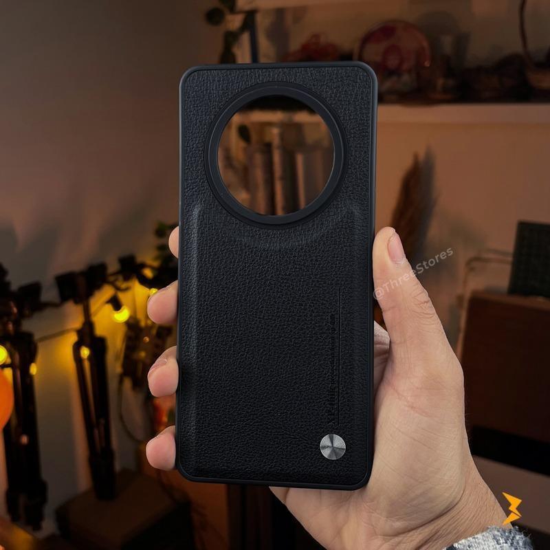 XP-Thick Pin Leather Case Oppo Reno 12f - Three