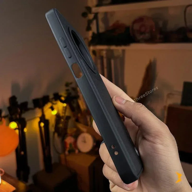 XP-Thick Pin Leather Case Oppo Reno 12f - Three