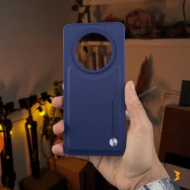 XP-Thick Pin Leather Case Oppo Reno 12f - Three