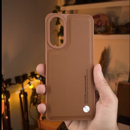 XP-Thick Pin Leather Case Oppo Reno 8t 4G