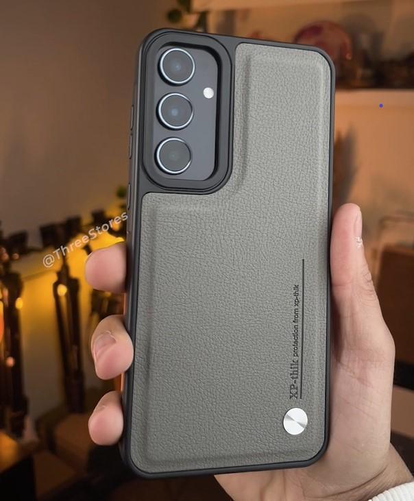 XP-Thick Pin Leather Case Samsung A24 - Three