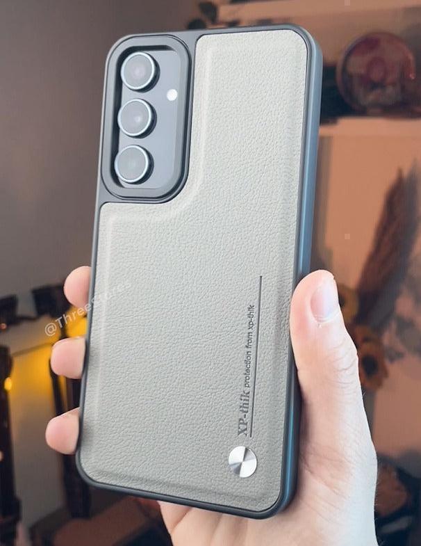 XP-Thick Pin Leather Case Samsung A24 - Three
