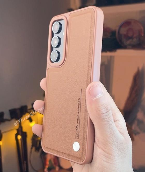 XP-Thick Pin Leather Case Samsung A24 - Three