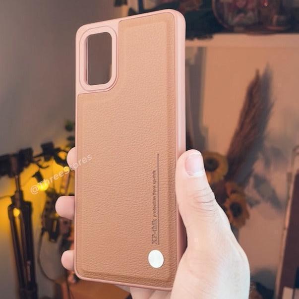 XP-Thick Pin Leather Case Samsung A51 - Three