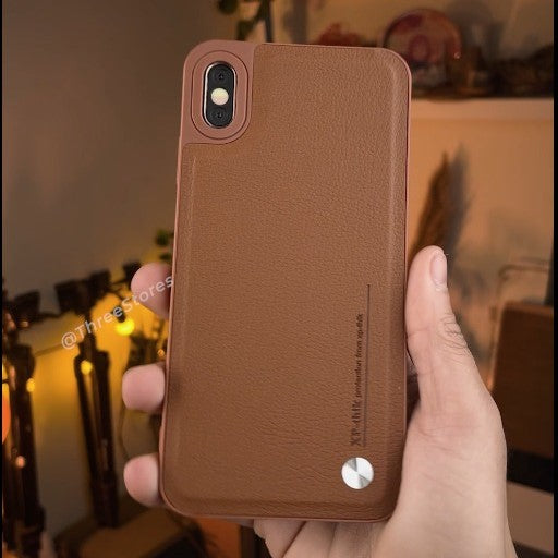 XP-Thick Pin Leather Case iPhone X Max