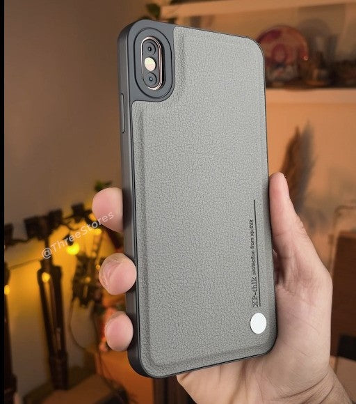 XP-Thick Pin Leather Case iPhone X Max