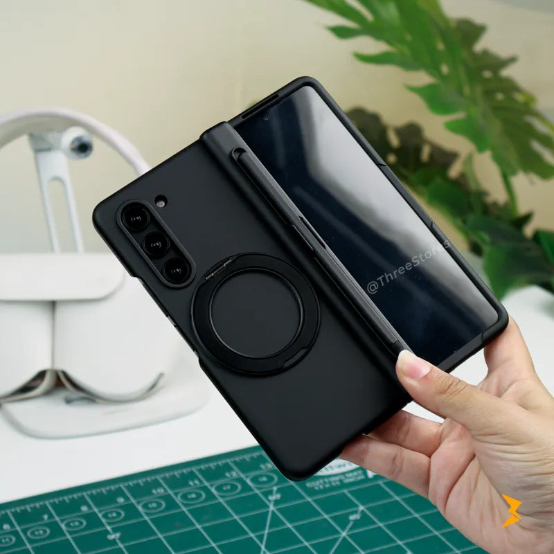 YH Royal Magnetic Holder With Pen Case Samsung Z Fold 3