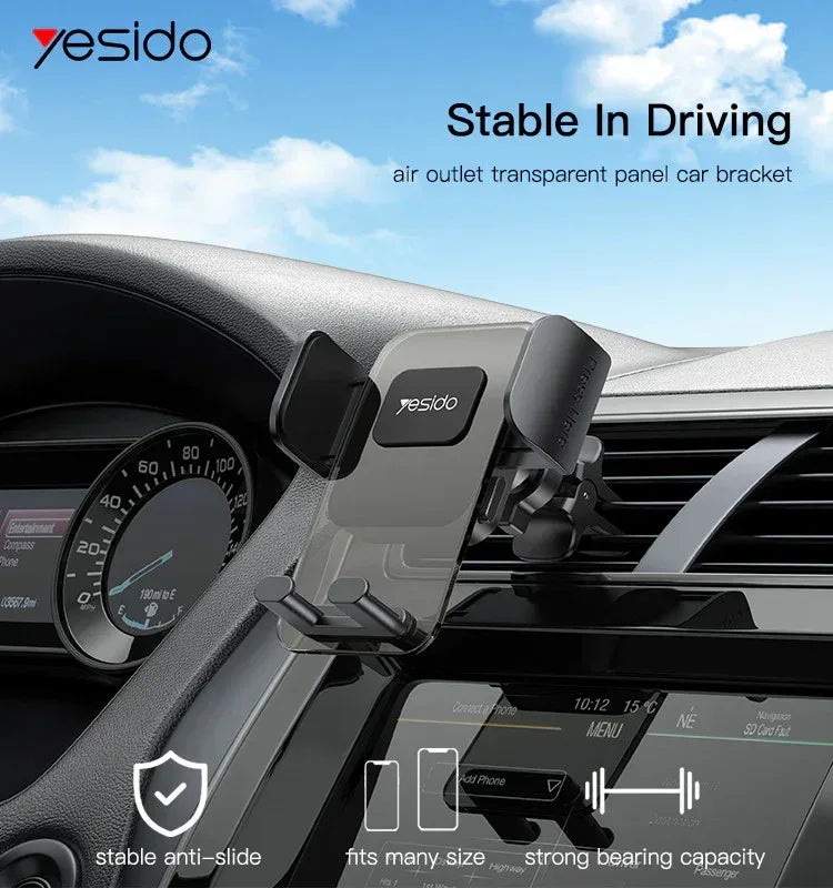 Yesido Air Vent Car Holder C163 - Three