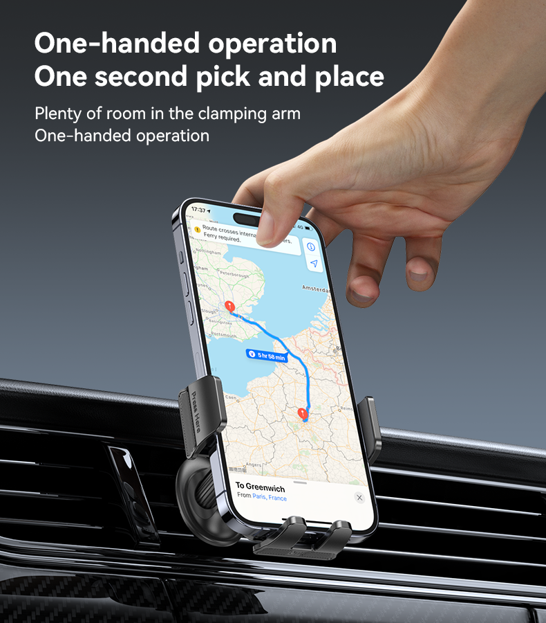 Yesido Car Phone Holder 360-Degree Rotation Air Vent Mount C251