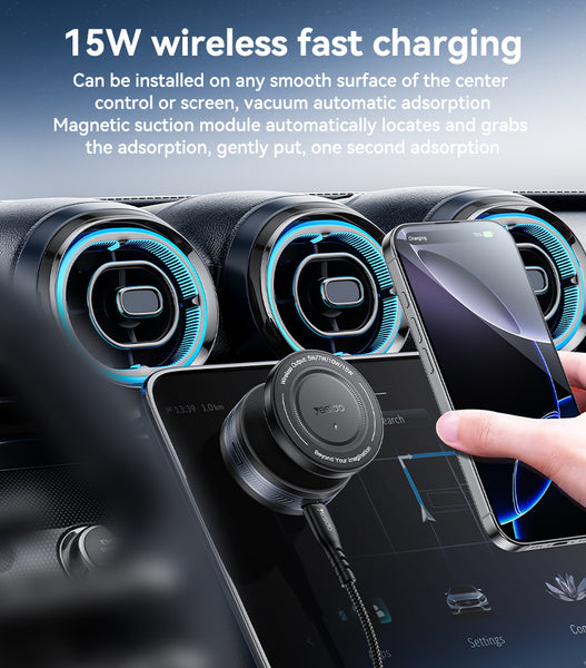 Yesido Magnet Wireless Vacuum Suction Cup C310