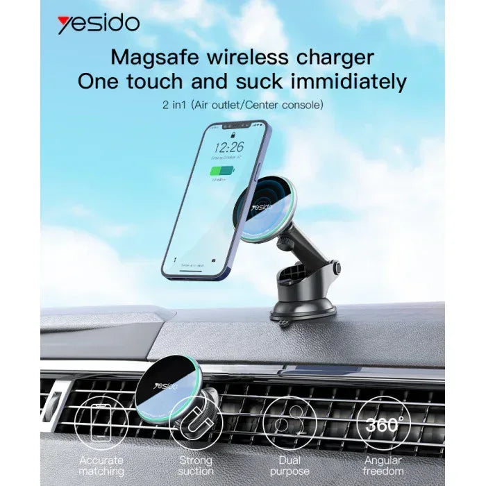 Yesido Strong Magnets Car holder C132 - Three