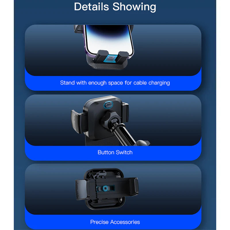 Yesido Suction Cup Telescopic Car Phone Holder C174