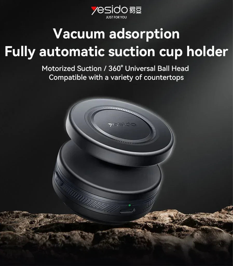 Yesido VacuumCup Magsafe Holder with Ball Head C224 - Three