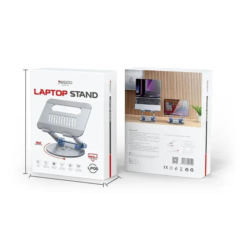 Yesido laptop Foldable Laptop Swivel Stand LP06 - Three