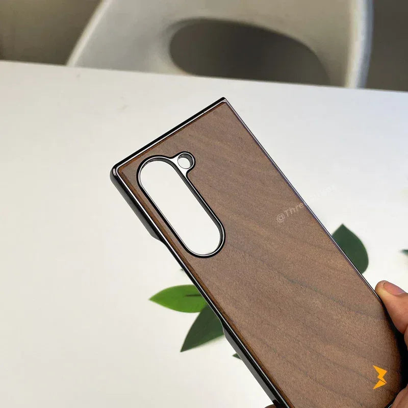 Zan Wooden Case Samsung Z Fold 6 - Three