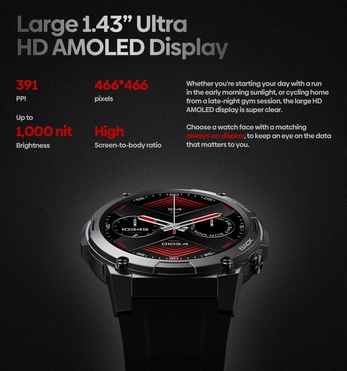 Zeblaze Vibe 7 Pro Smart Watch - Three
