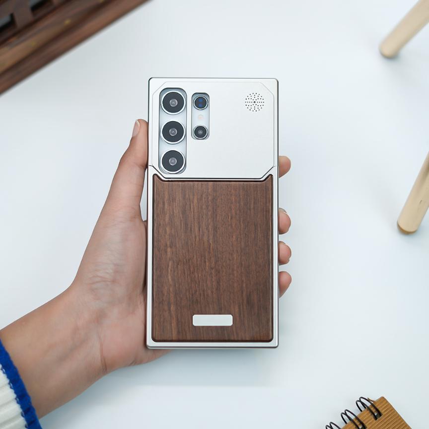 Zen Alloy Wood Case Samsung S24 Ultra