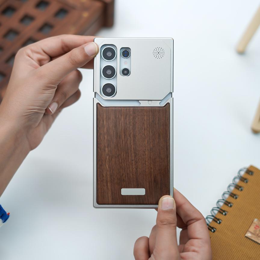 Zen Alloy Wood Case Samsung S24 Ultra