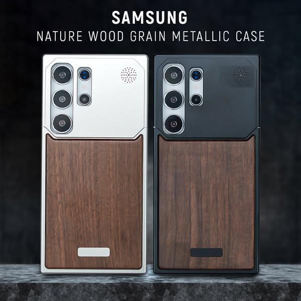 Zen Alloy Wood Case Samsung S24 Ultra - Three