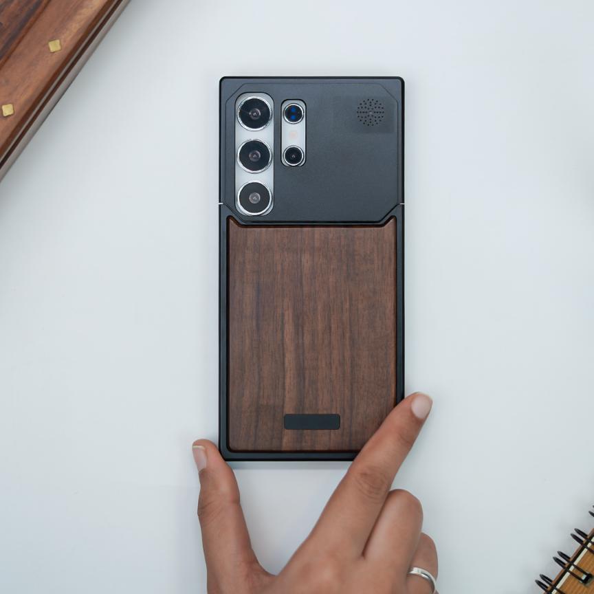 Zen Alloy Wood Case Samsung S24 Ultra