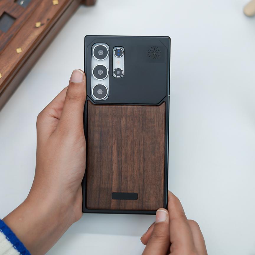 Zen Alloy Wood Case Samsung S24 Ultra