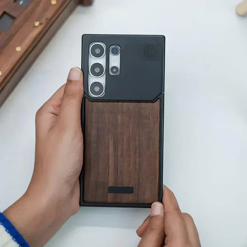 Zen Alloy Wood Case Samsung S25 Ultra - Three