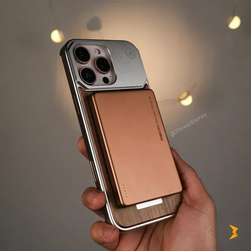 Zen Alloy Wood Case iPhone 16 Pro Max - Three