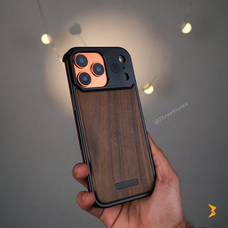 Zen Alloy Wood Case iPhone 17 Pro Max
