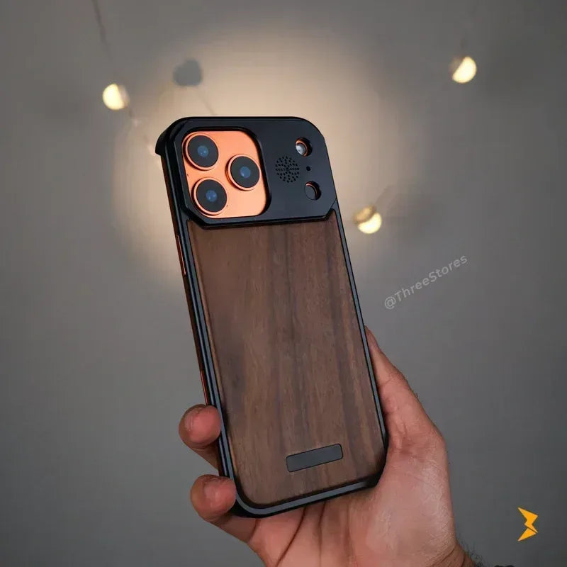 Zen Alloy Wood Case iPhone 17 Pro Max - Three