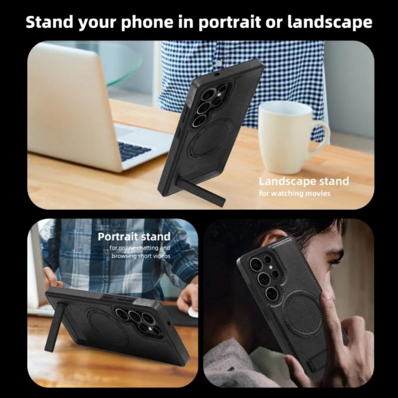 Zodiac Magsafe Leather Case Samsung S23 Ultra