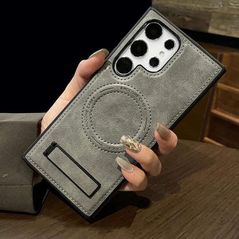 Zodiac Magsafe Leather Case Samsung S23 Ultra - Three