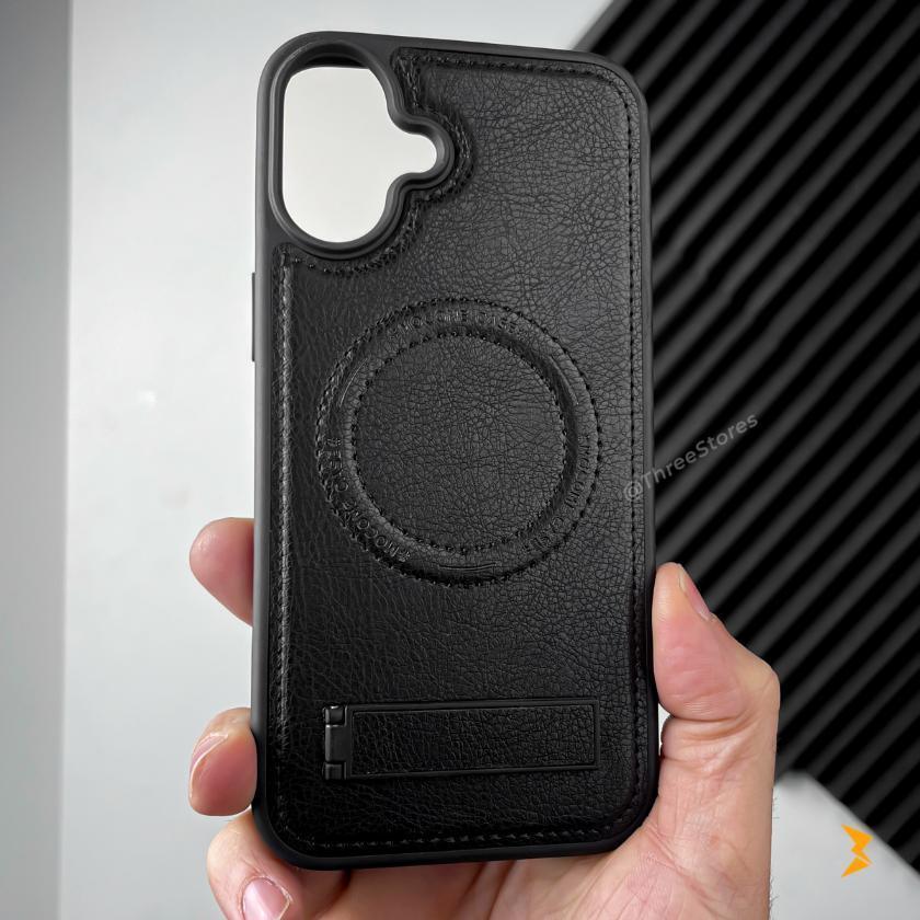 Zodiac Magsafe Leather Case iPhone 16 Plus - Three