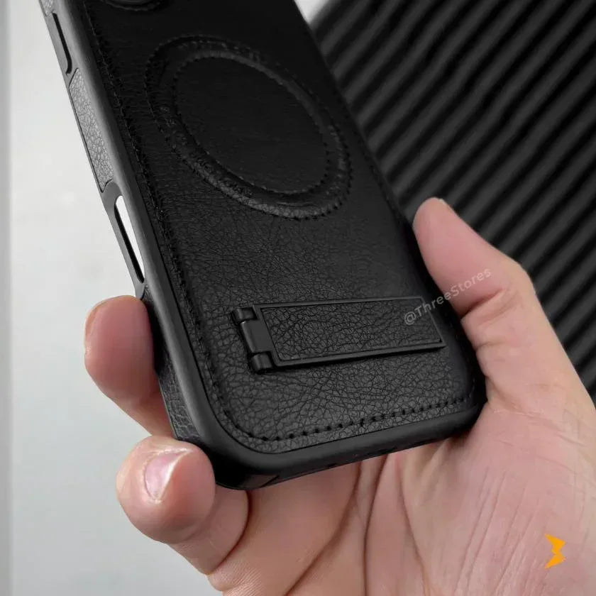 Zodiac Magsafe Leather Case iPhone 16 Plus - Three